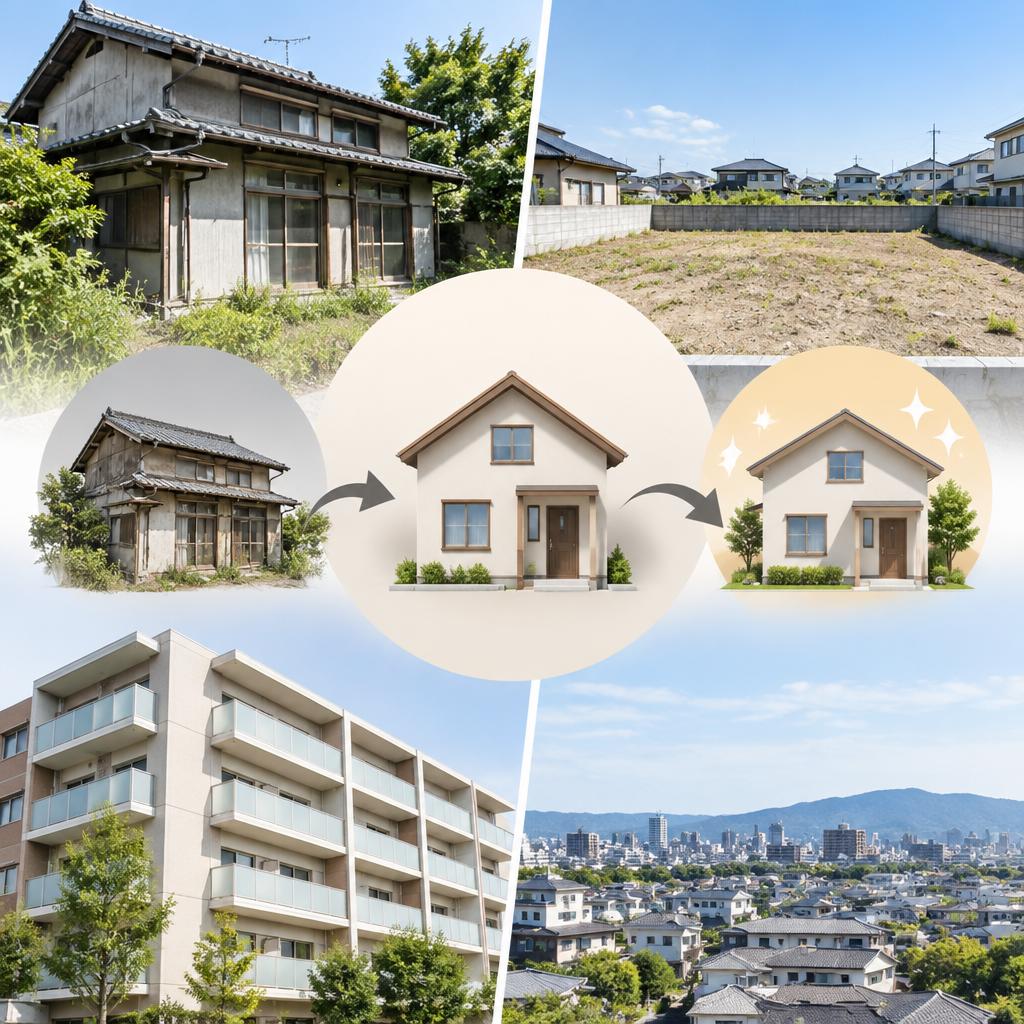築年数が古い中古物件も、売却方法をあきらめない